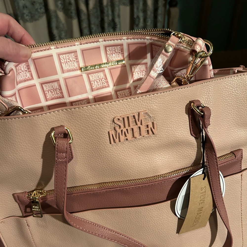 Steve Madden Purse and matching small bag with long strap